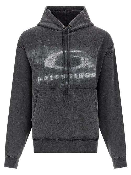Bicolor Cotton Sweatshirt mens luxury fashion - Mens Edit