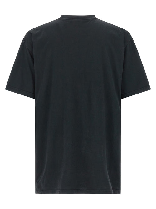 Balenciaga 100% Cotton T-Shirt in Black