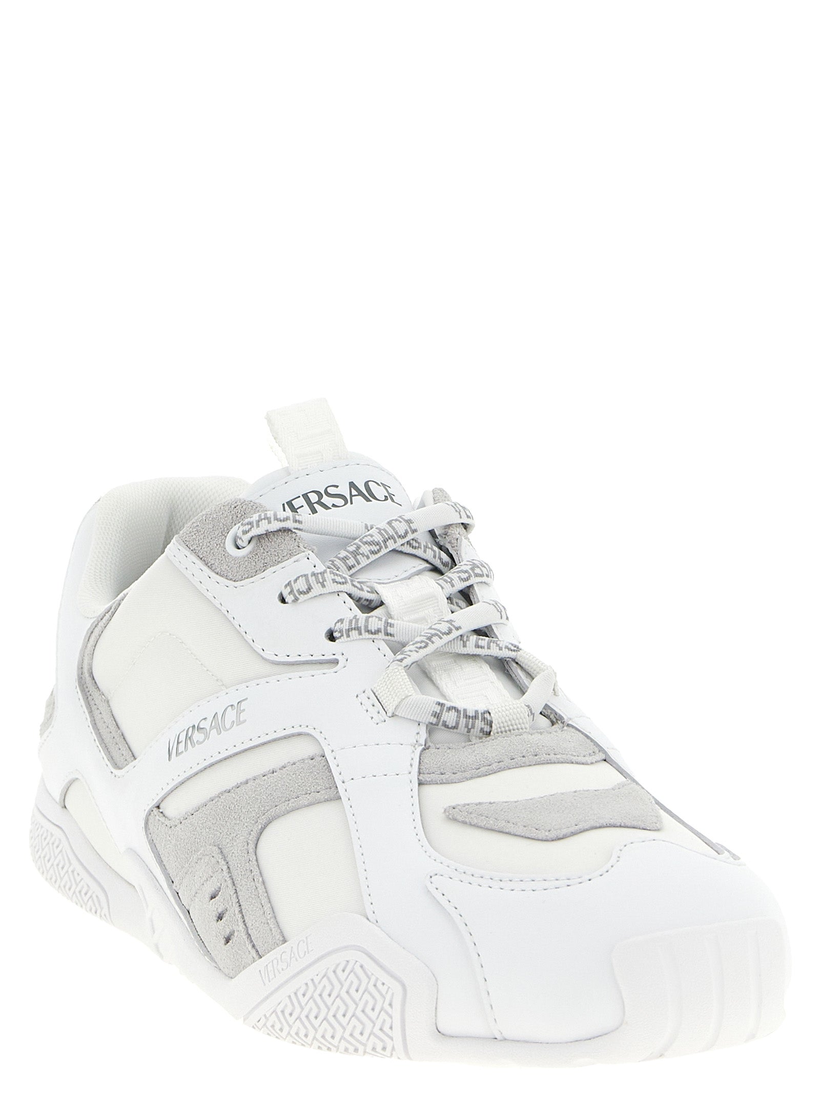 Versace Sneakers από Δέρμα Μοσχαριού σε Λευκό