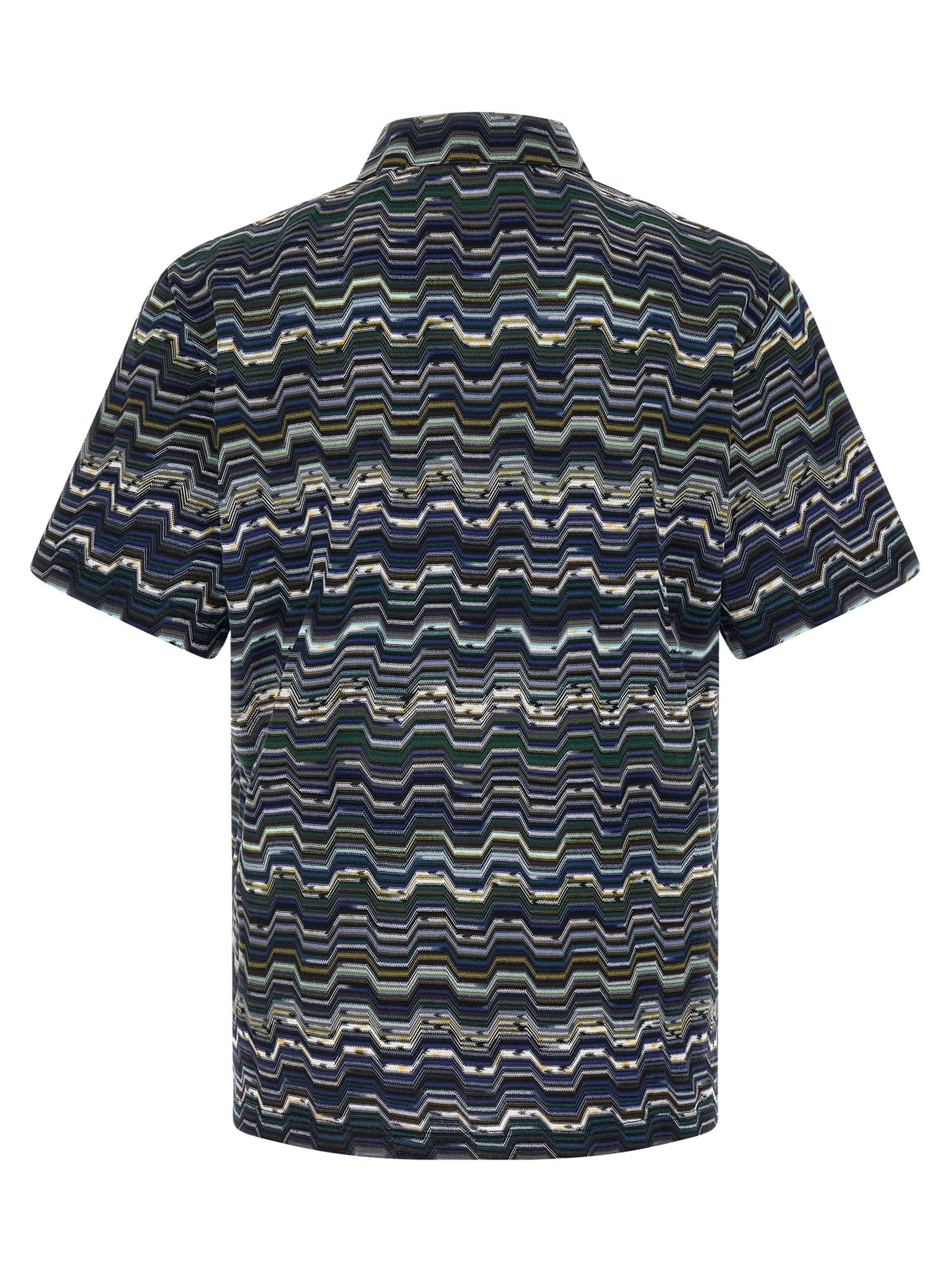 Missoni Βαμβακερό Polo σε Μπλε