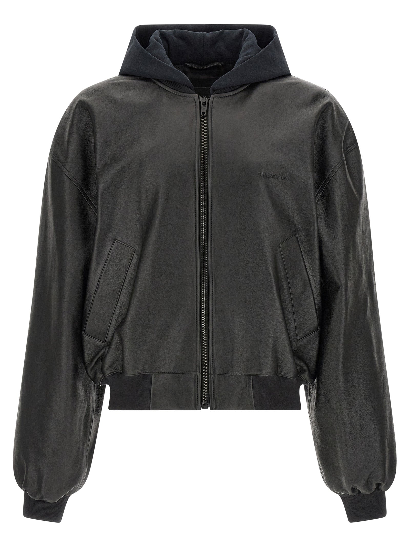 Black Lamb Leather Leather Jacket mens luxury fashion - Mens Edit