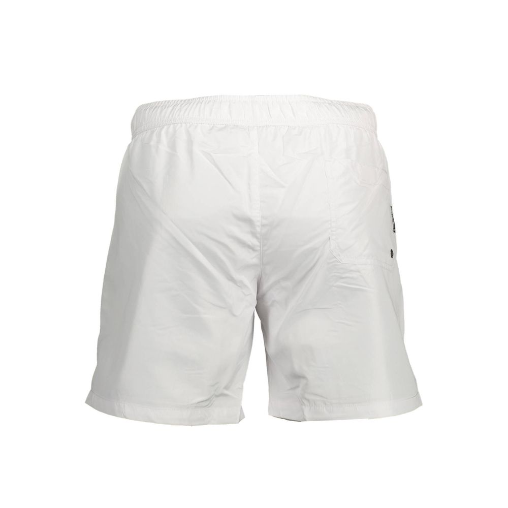 Karl Lagerfeld Swim Shorts in White