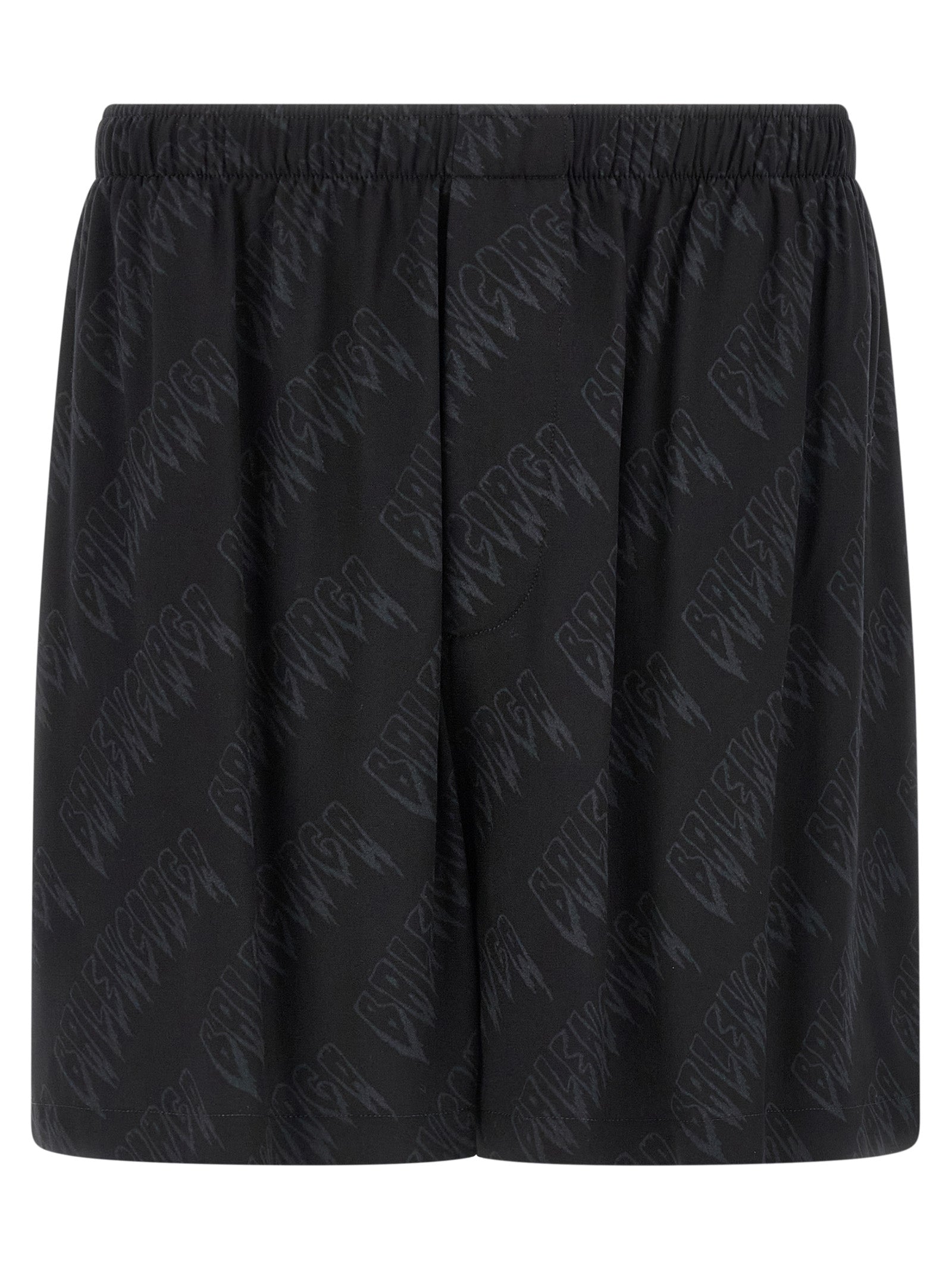 Black Viscose Bermuda Shorts mens luxury fashion - Mens Edit