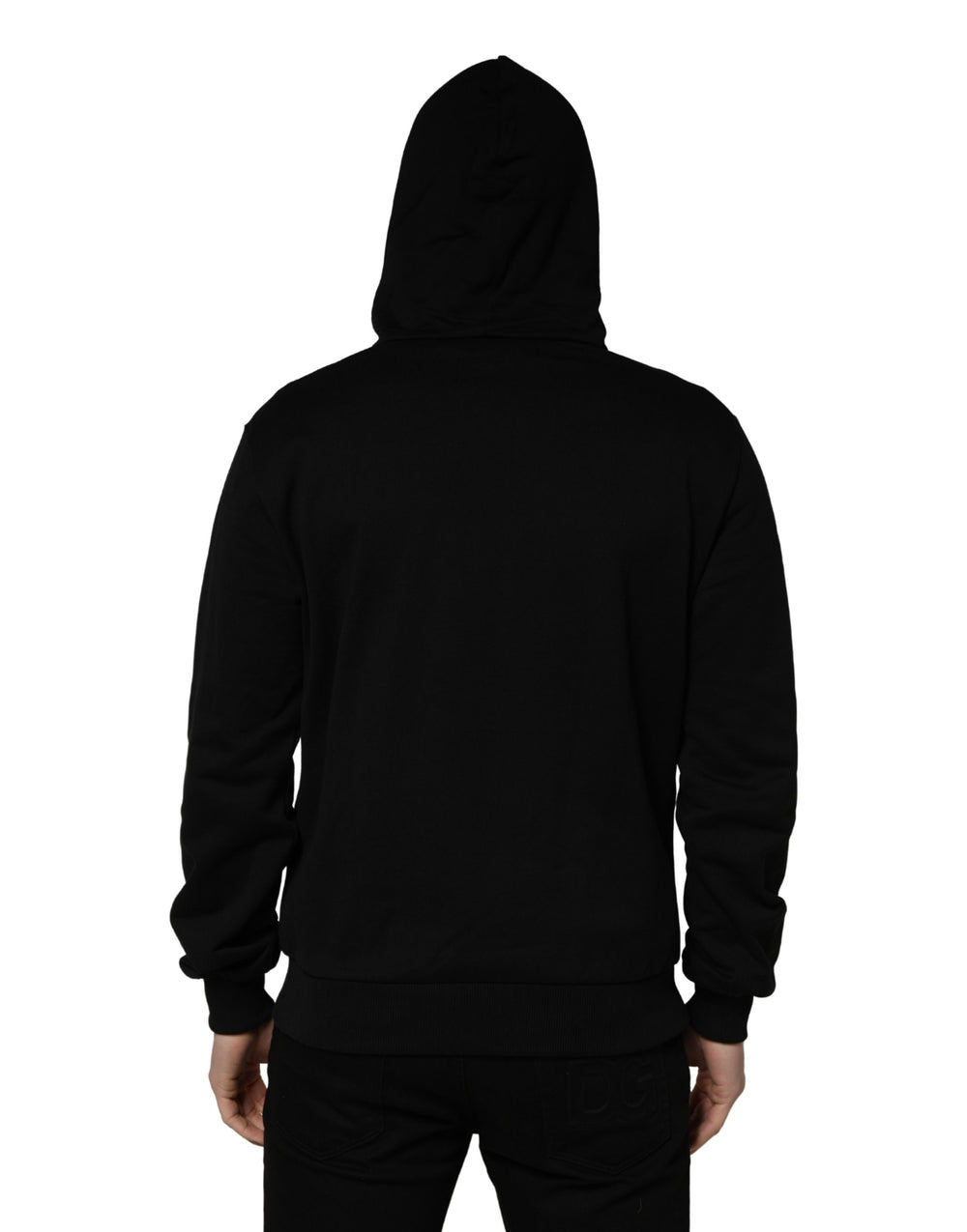 Dolce & Gabbana Hoodie από 100% βαμβάκι σε Μαύρο