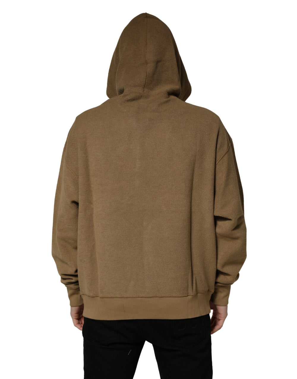 Dolce & Gabbana Cotton Hoodie in Brown