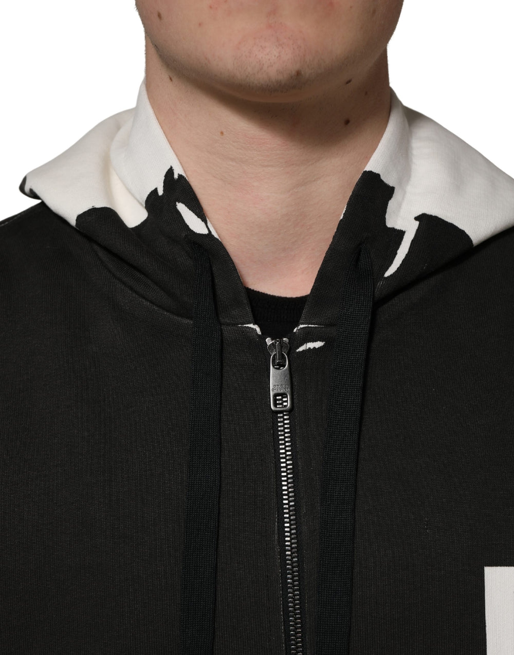 Dolce & Gabbana Hoodie από 100% βαμβάκι σε Μαύρο