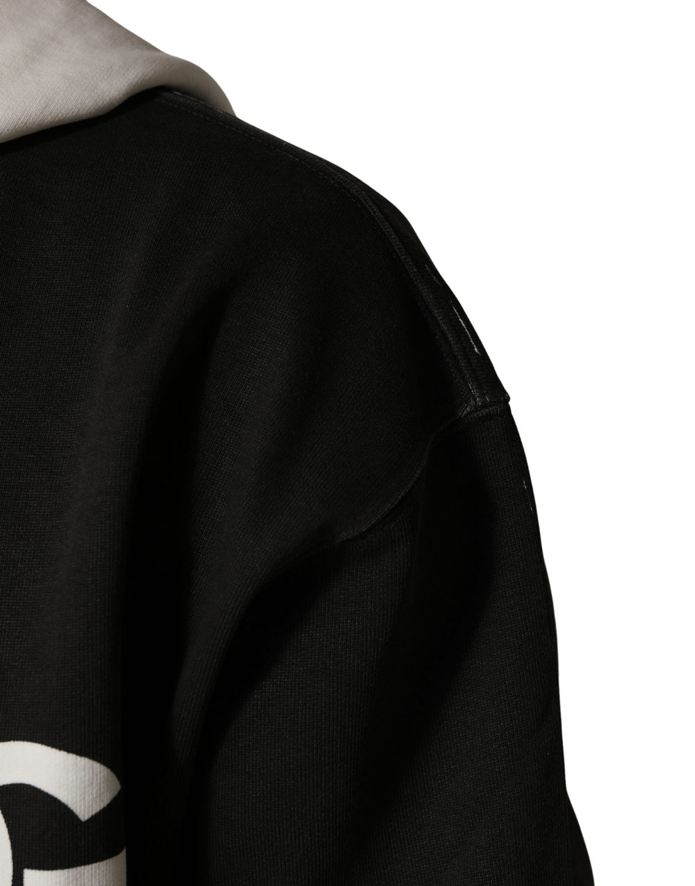 Dolce & Gabbana Hoodie από 100% βαμβάκι σε Μαύρο