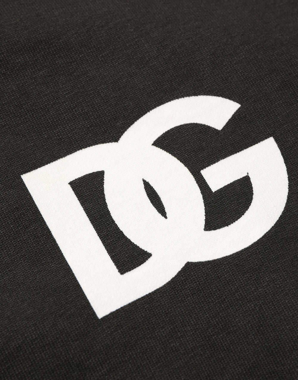 Dolce & Gabbana Hoodie από 100% βαμβάκι σε Μαύρο