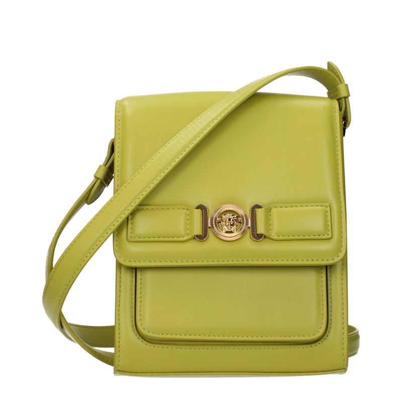 Green Leather Crossbody Bag mens luxury fashion - Mens Edit