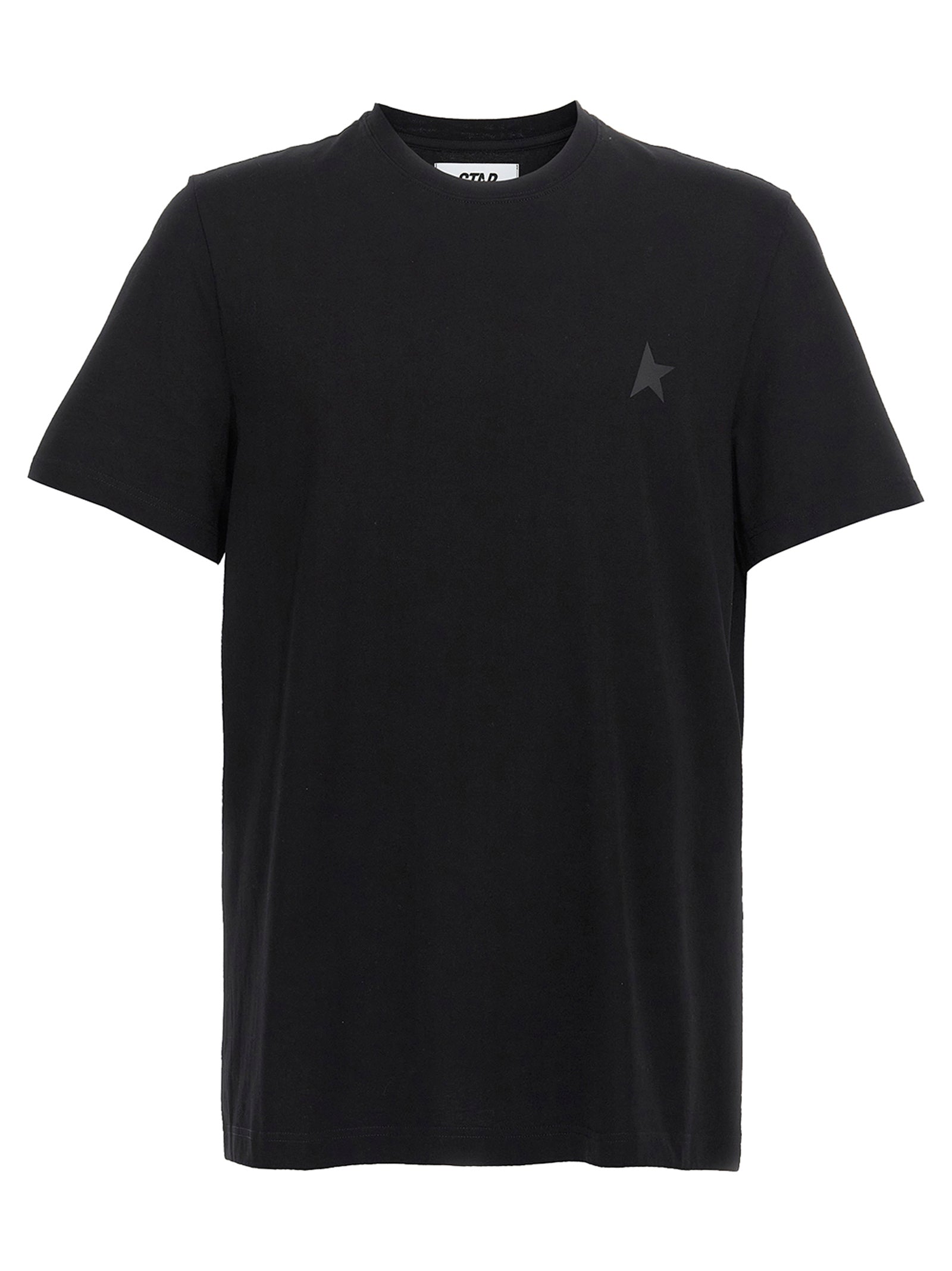 Golden Goose T-Shirt από 100% βαμβάκι σε Μαύρο