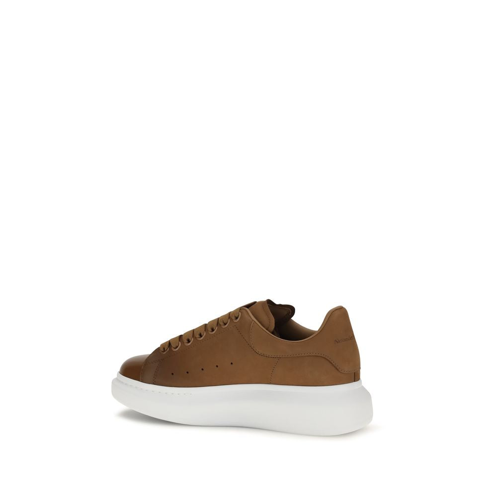Alexander McQueen Δερμάτινα Sneakers σε Καφέ