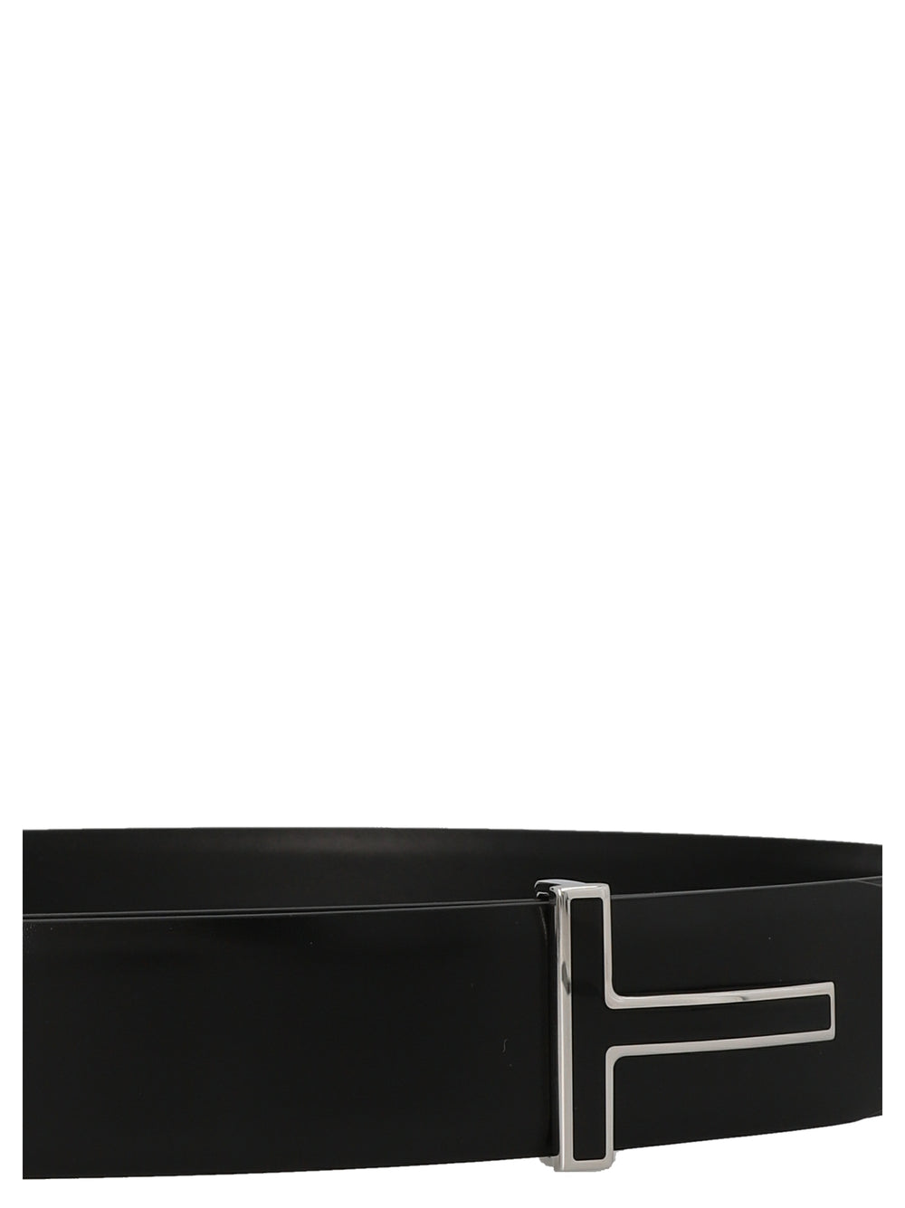 Black Calfskin Regular Belt