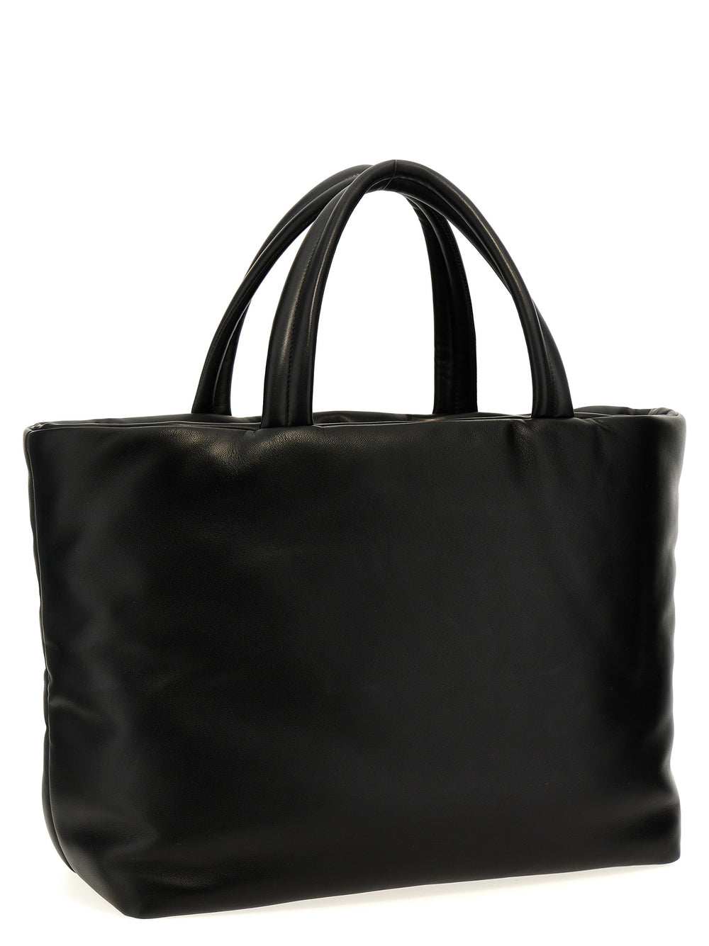 Black Lamb Leather Tote Bag