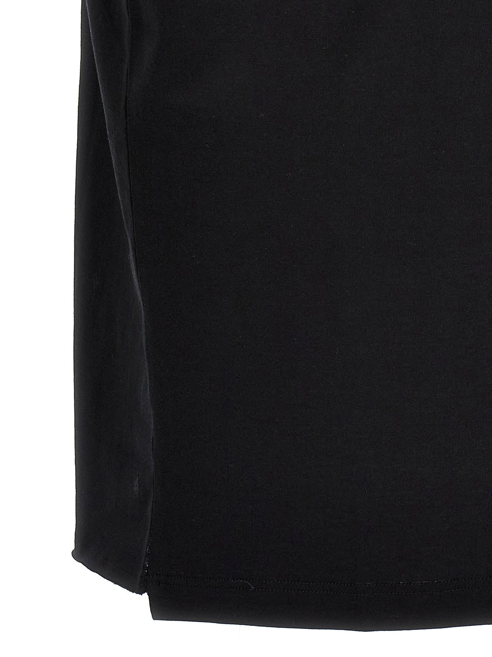 Black Cotton T-Shirt