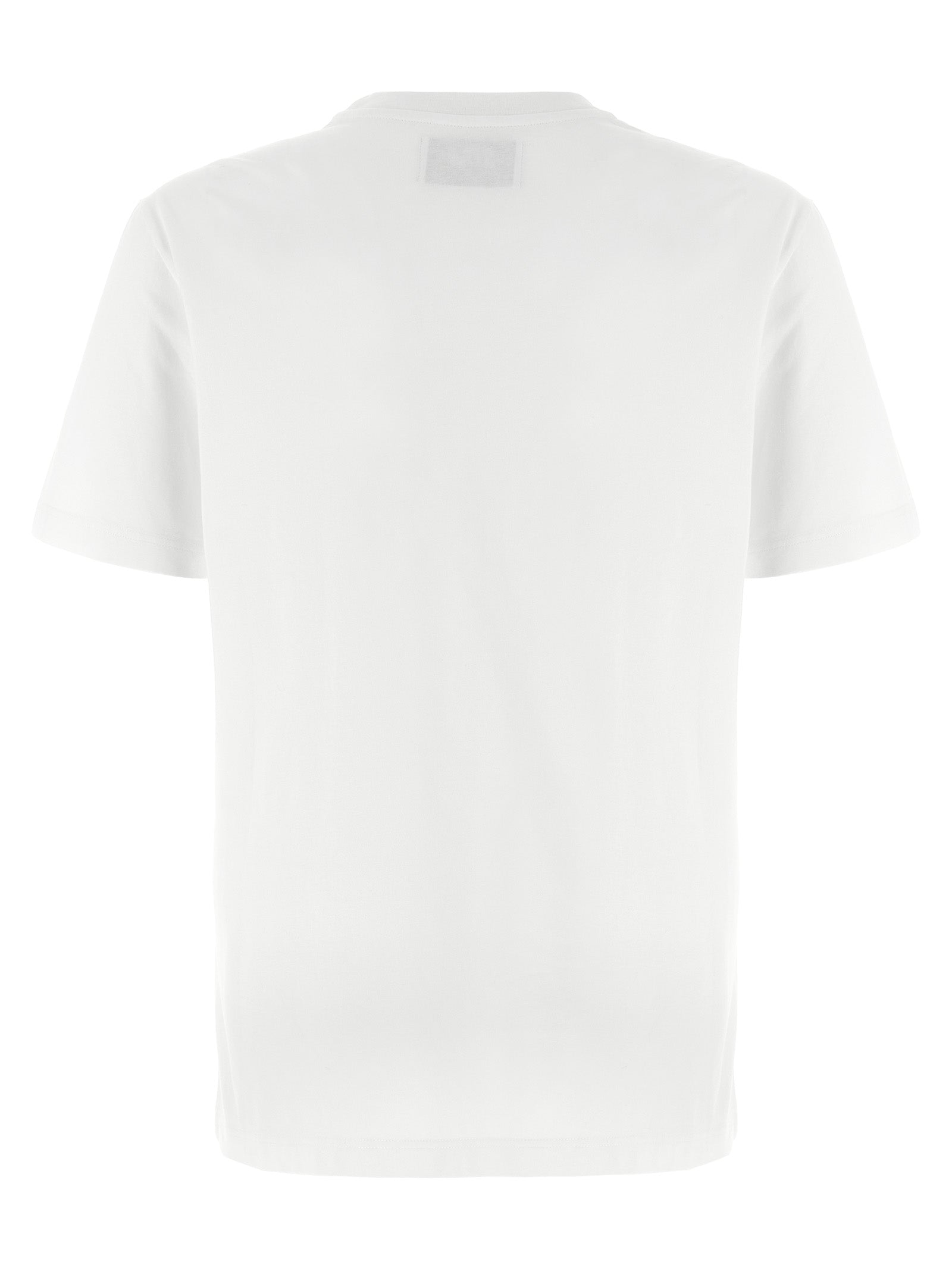 Golden Goose Βαμβακερό Δίχρωμο T-Shirt σε Λευκό/Μαύρο
