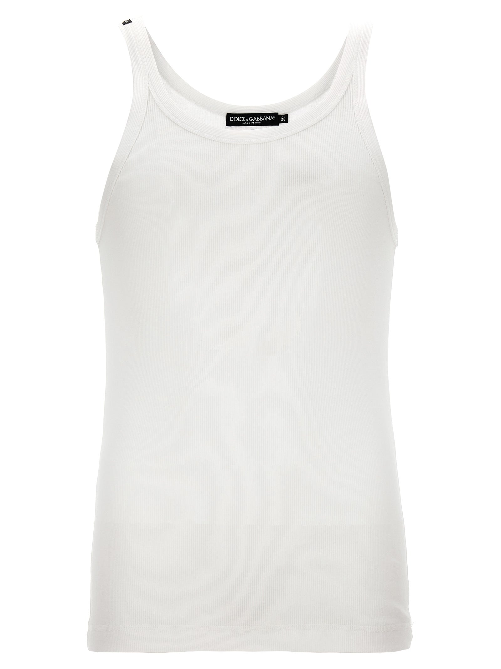 White Cotton Tank Tops mens luxury fashion - Mens Edit