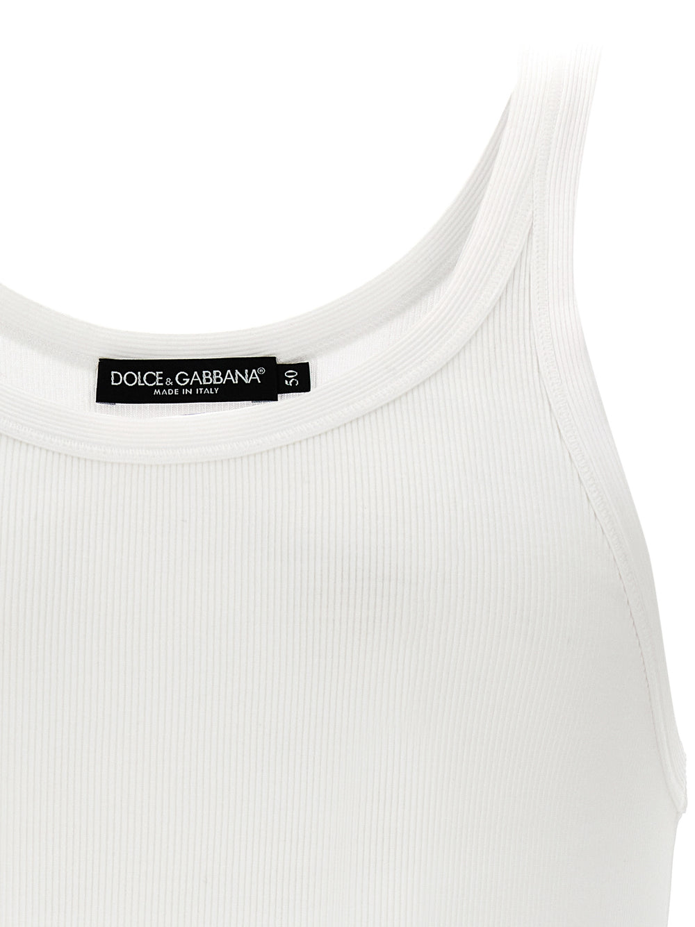 White Cotton Tank Tops