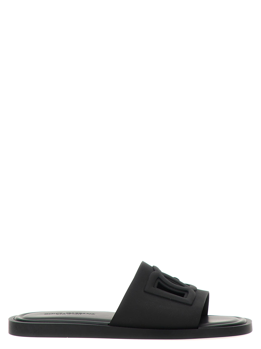 Black Polyethylene Slides mens luxury fashion - Mens Edit