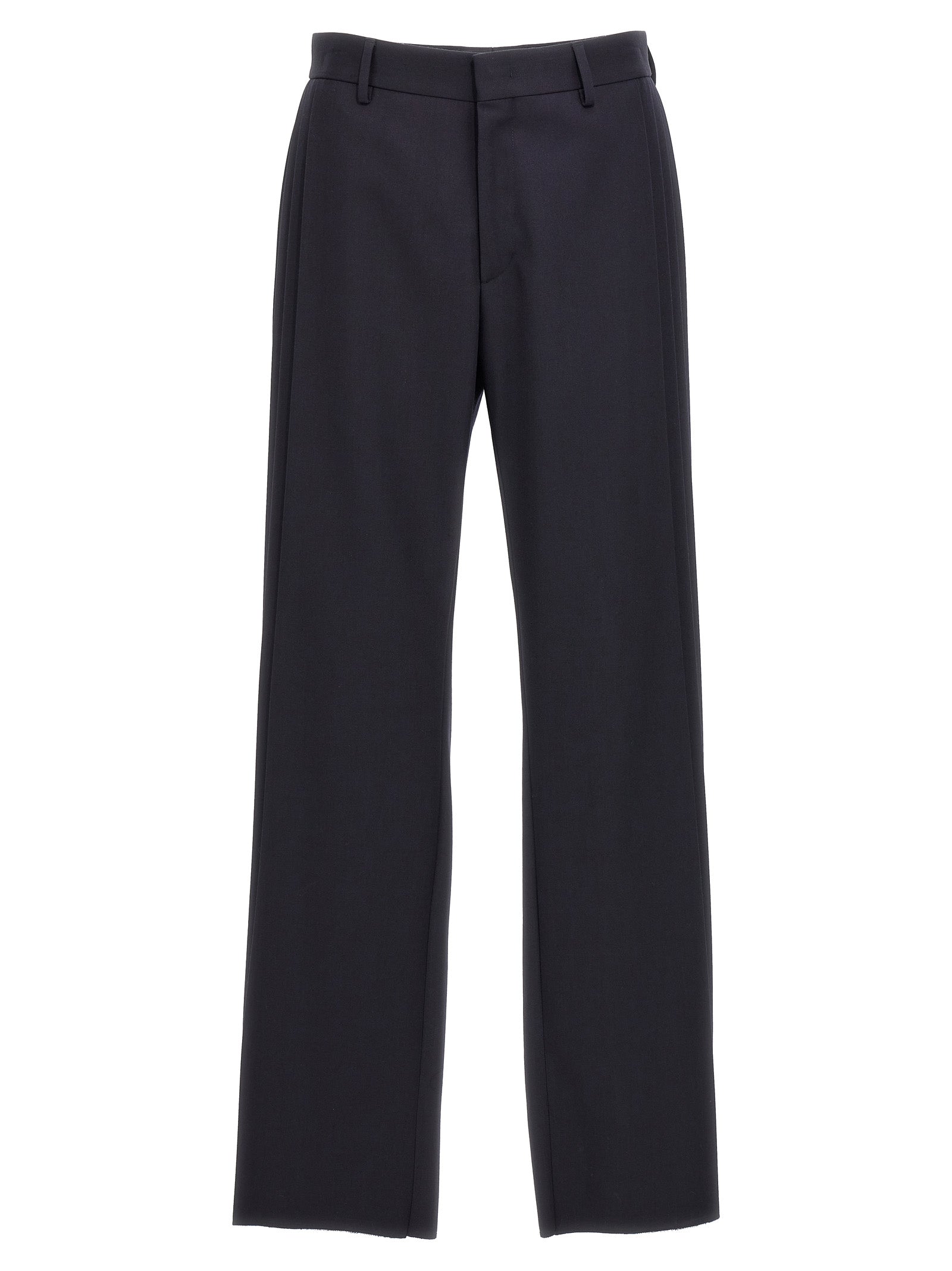 Blue Polyester Casual Pants mens luxury fashion - Mens Edit