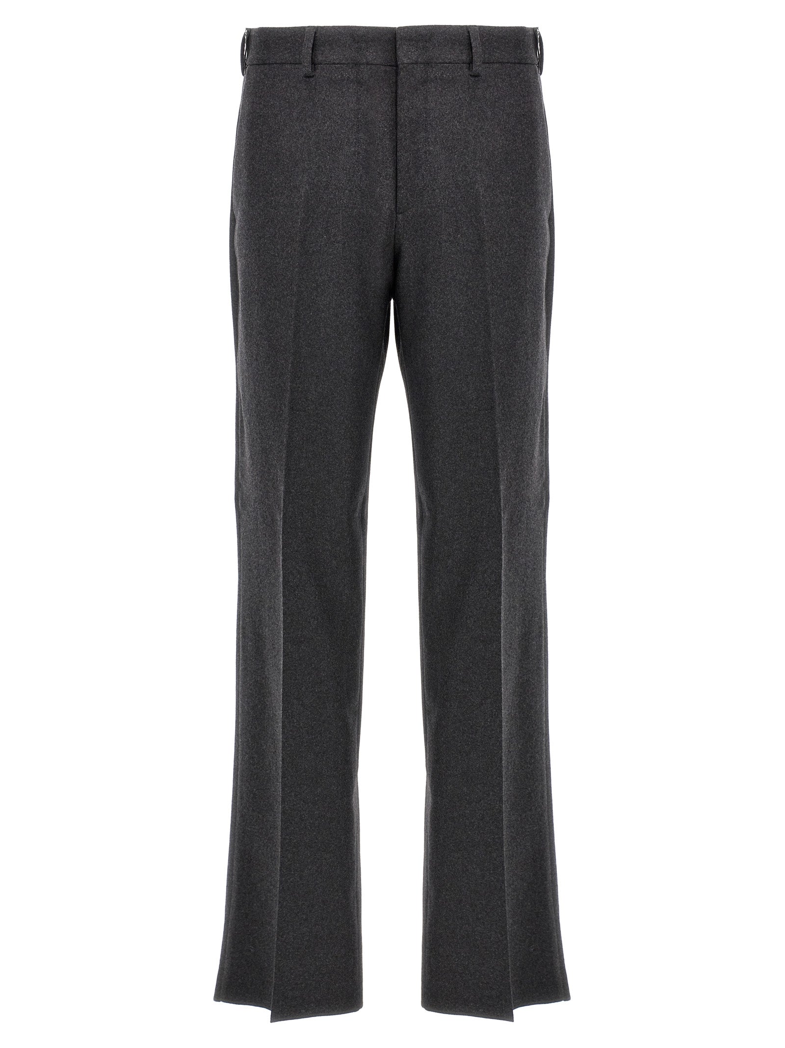 Gray Cashmere Casual Pants mens luxury fashion - Mens Edit