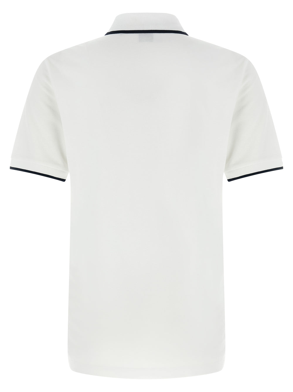 White Cotton Polo Shirt