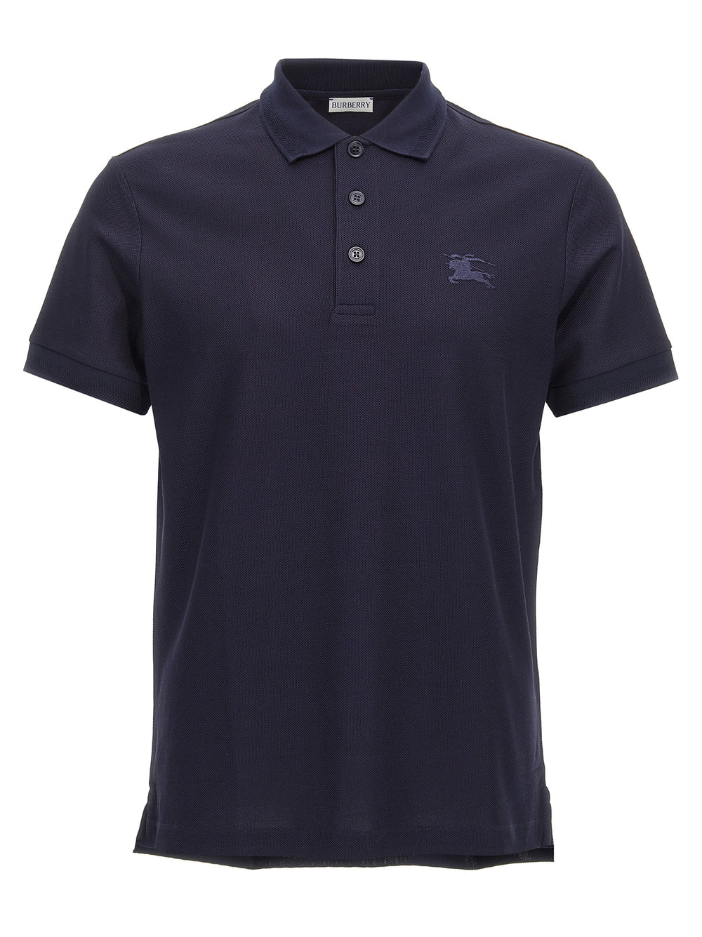 Blue Cotton Polo Shirt mens luxury fashion - Mens Edit