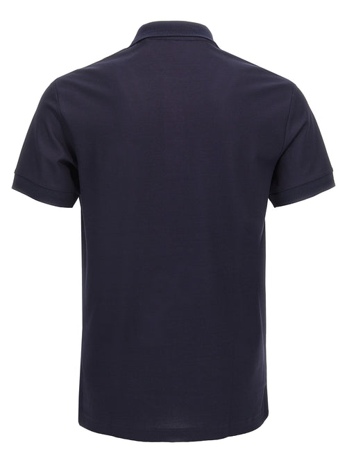Burberry Βαμβακερό Polo σε Μπλε