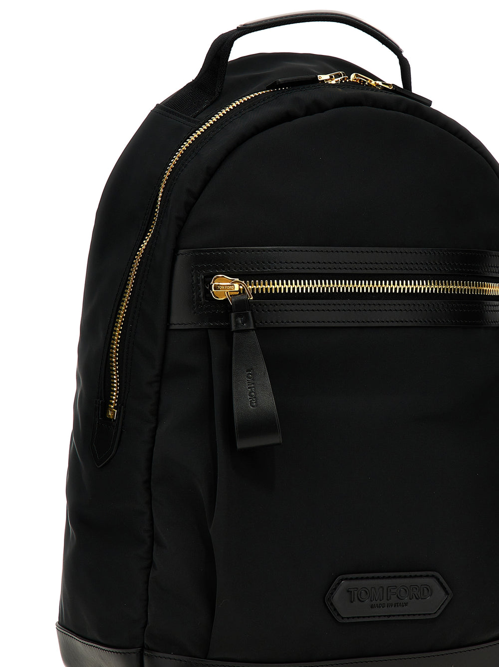 Black Polyester Backpack