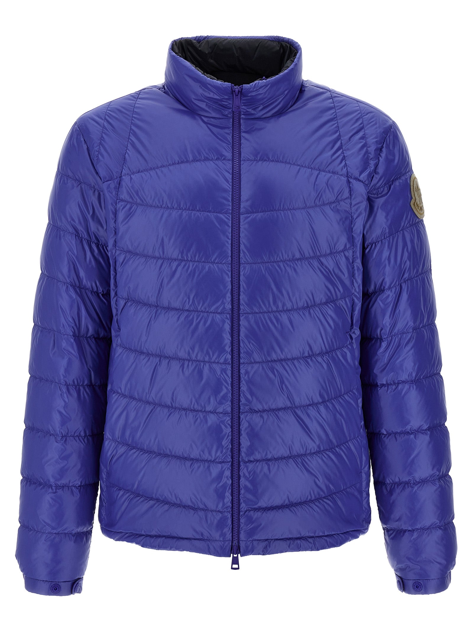Moncler Παλτό από 100% Πολυαμίδιο σε Μπλε