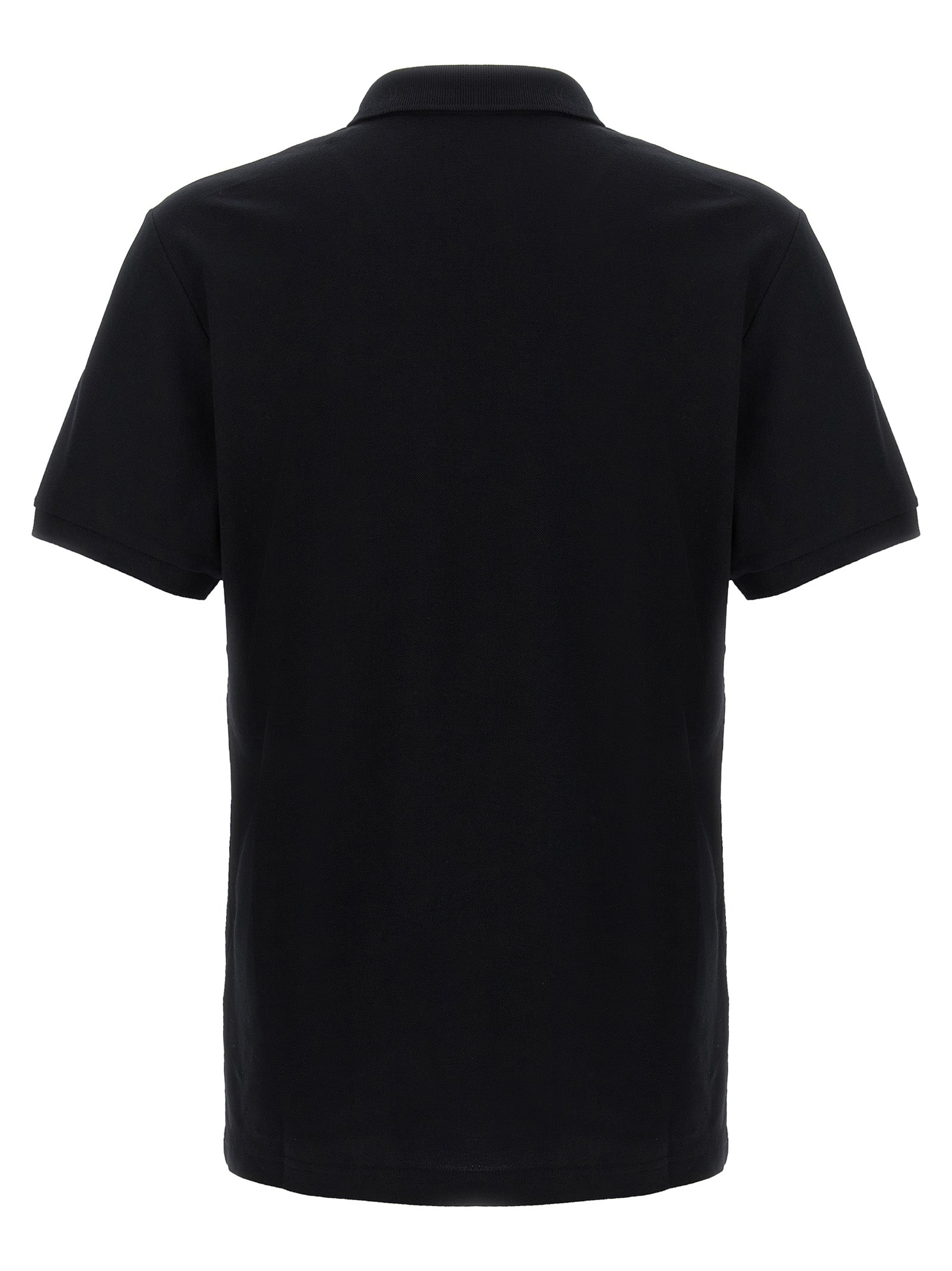 Moschino Βαμβακερό Polo σε Μαύρο
