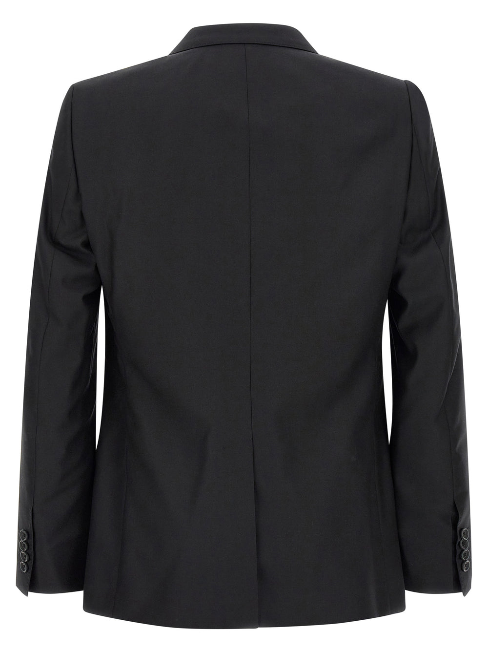 Dolce & Gabbana Virgin Wool and Silk Two-Piece Suit in Black
