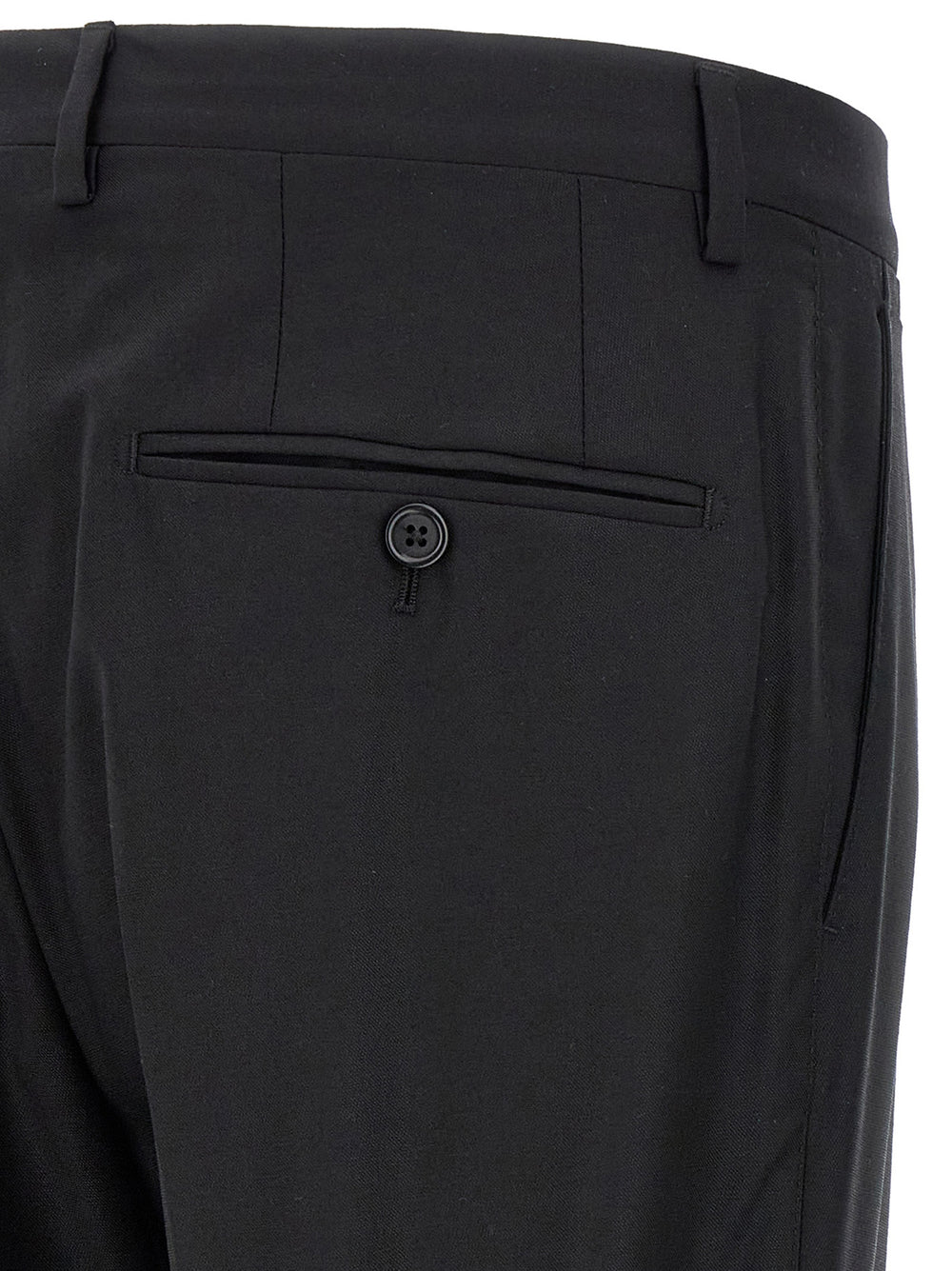 Dolce & Gabbana Virgin Wool and Silk Two-Piece Suit in Black