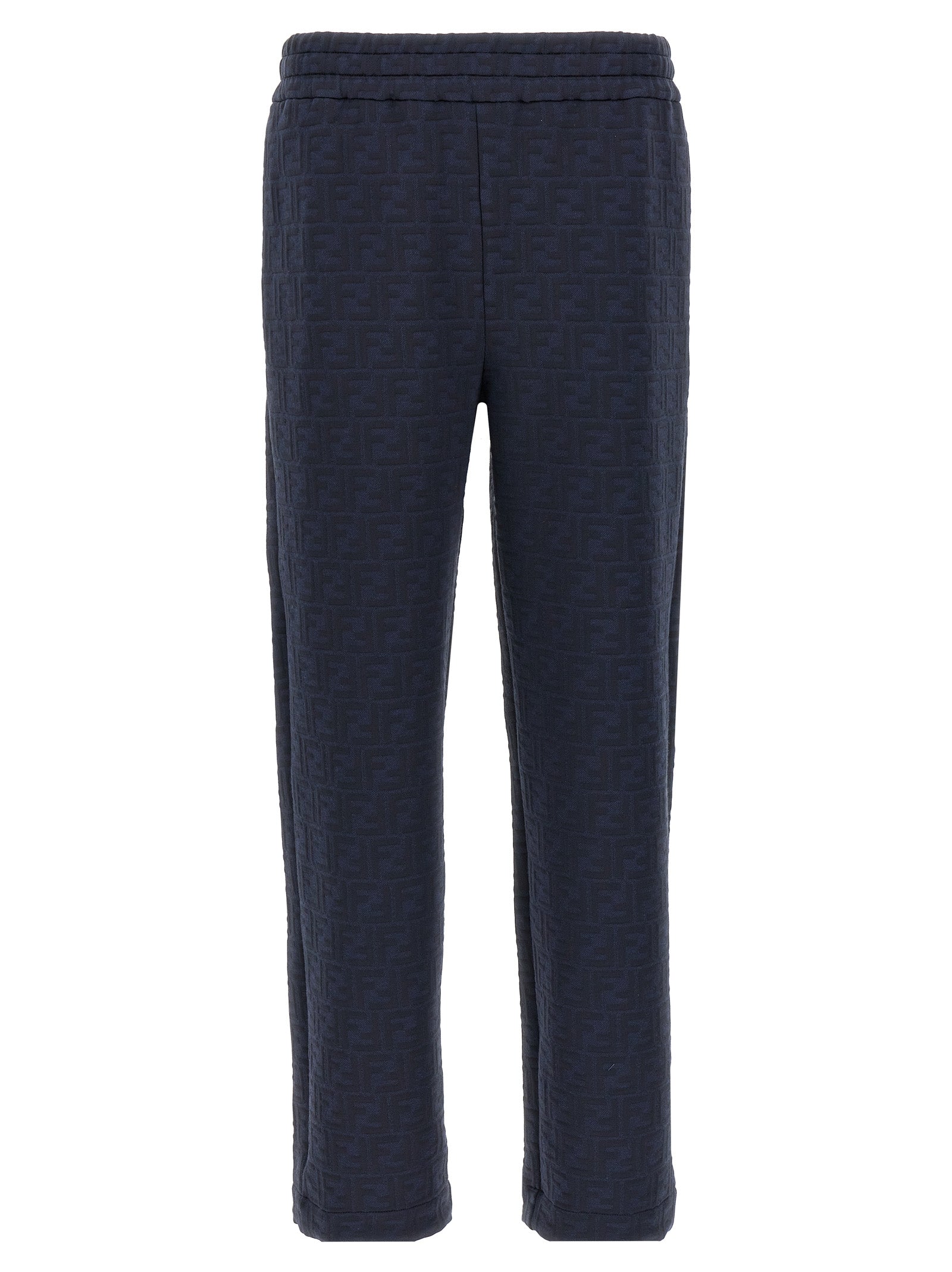 Fendi Παντελόνι Jogger με Μονόγραμμα FF σε Μπλε