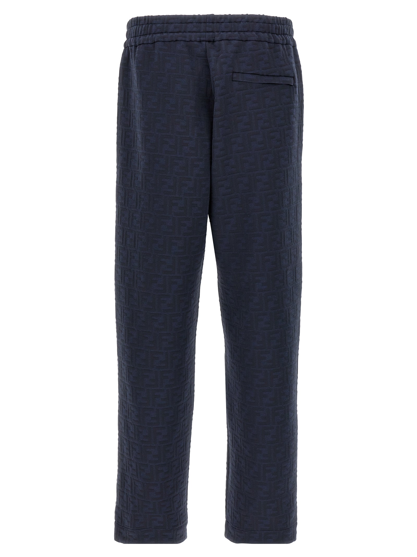 Fendi Παντελόνι Jogger με Μονόγραμμα FF σε Μπλε