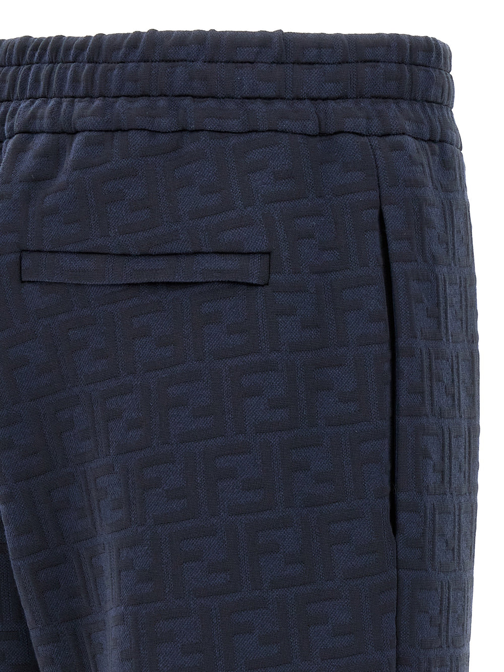 Blue Polyester Joggers (Workout Pants)
