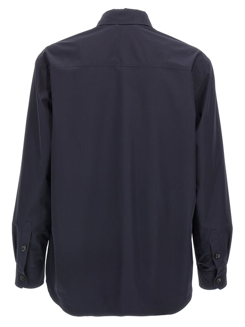 Brioni 100% Silk Jacket in Blue