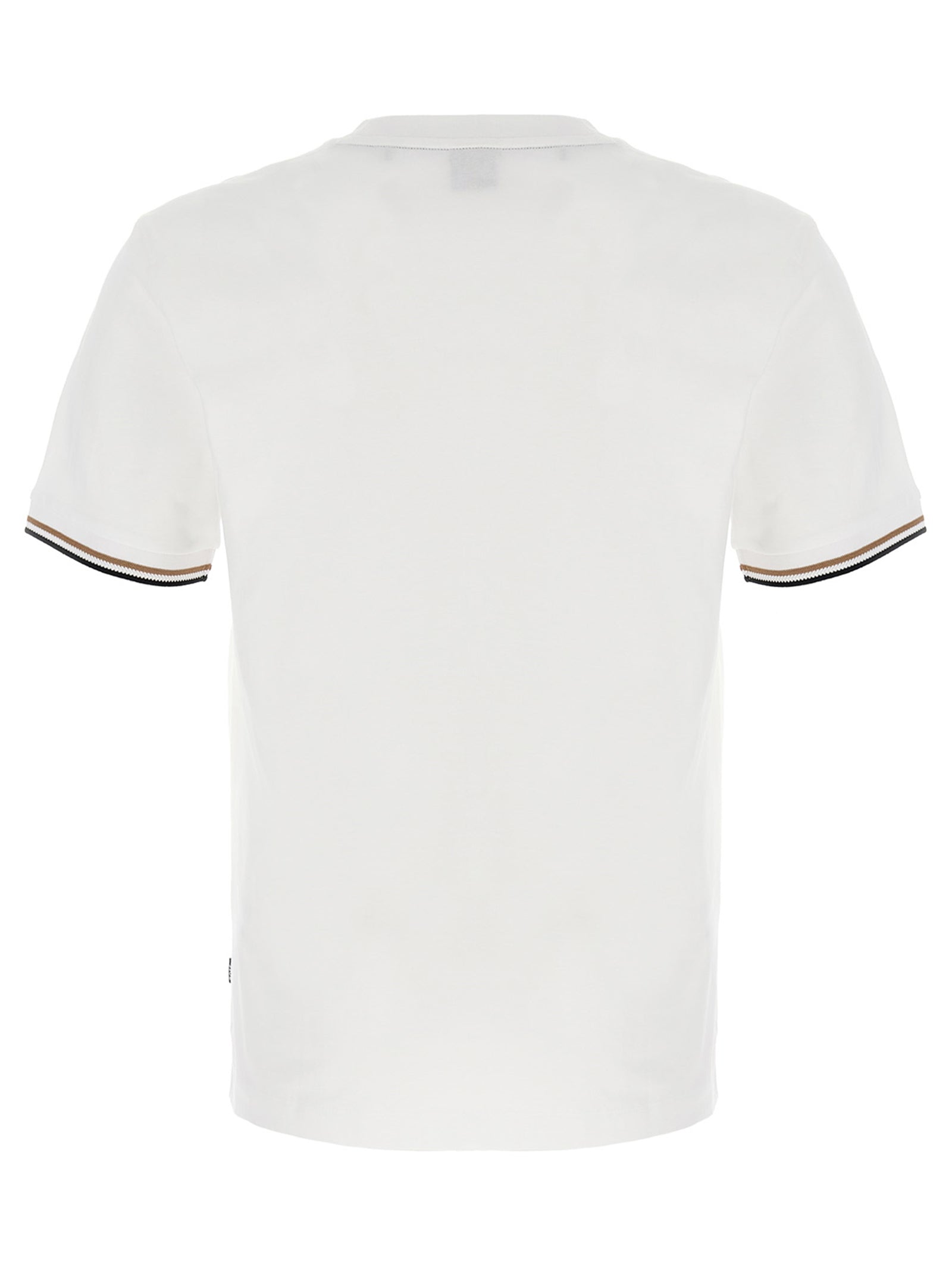 Hugo Boss T-Shirt από 100% Βαμβάκι σε Λευκό
