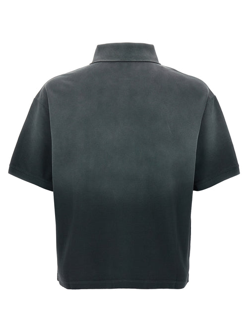 Alexander McQueen Βαμβακερό Polo σε Γκρι
