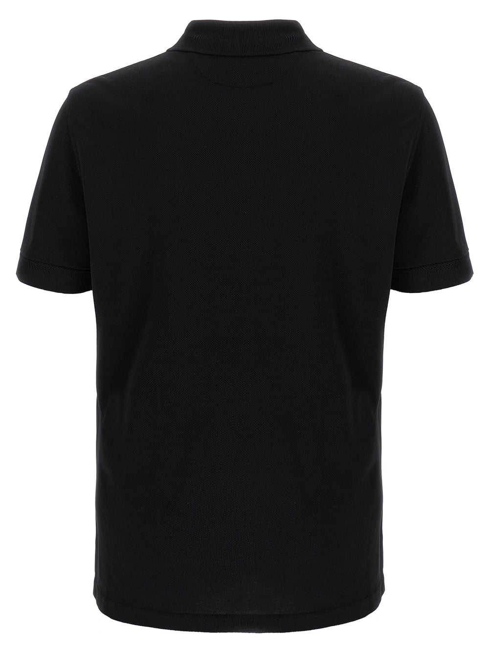 Black Lyocell Polo Shirt