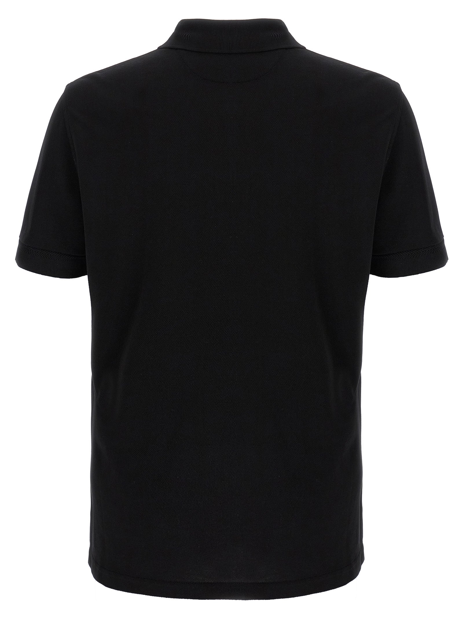 Black Lyocell Polo Shirt