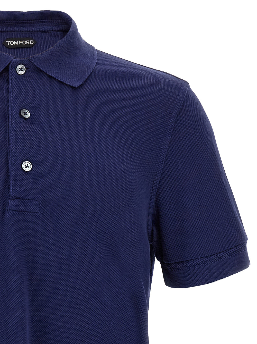 Tom Ford Lyocell Polo Shirt in Blue