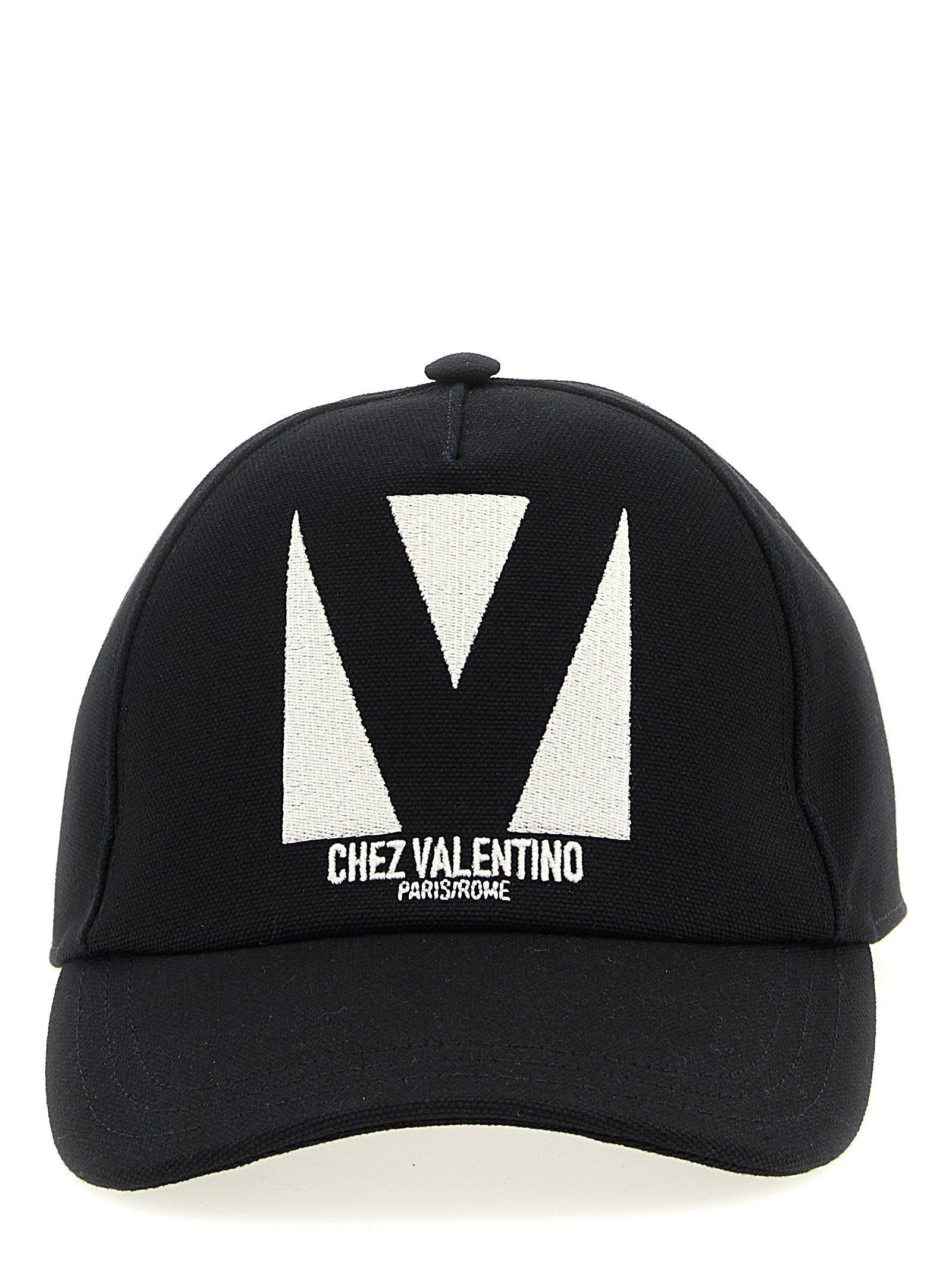 Black Cotton Cap (Baseball Hat) mens luxury fashion - Mens Edit
