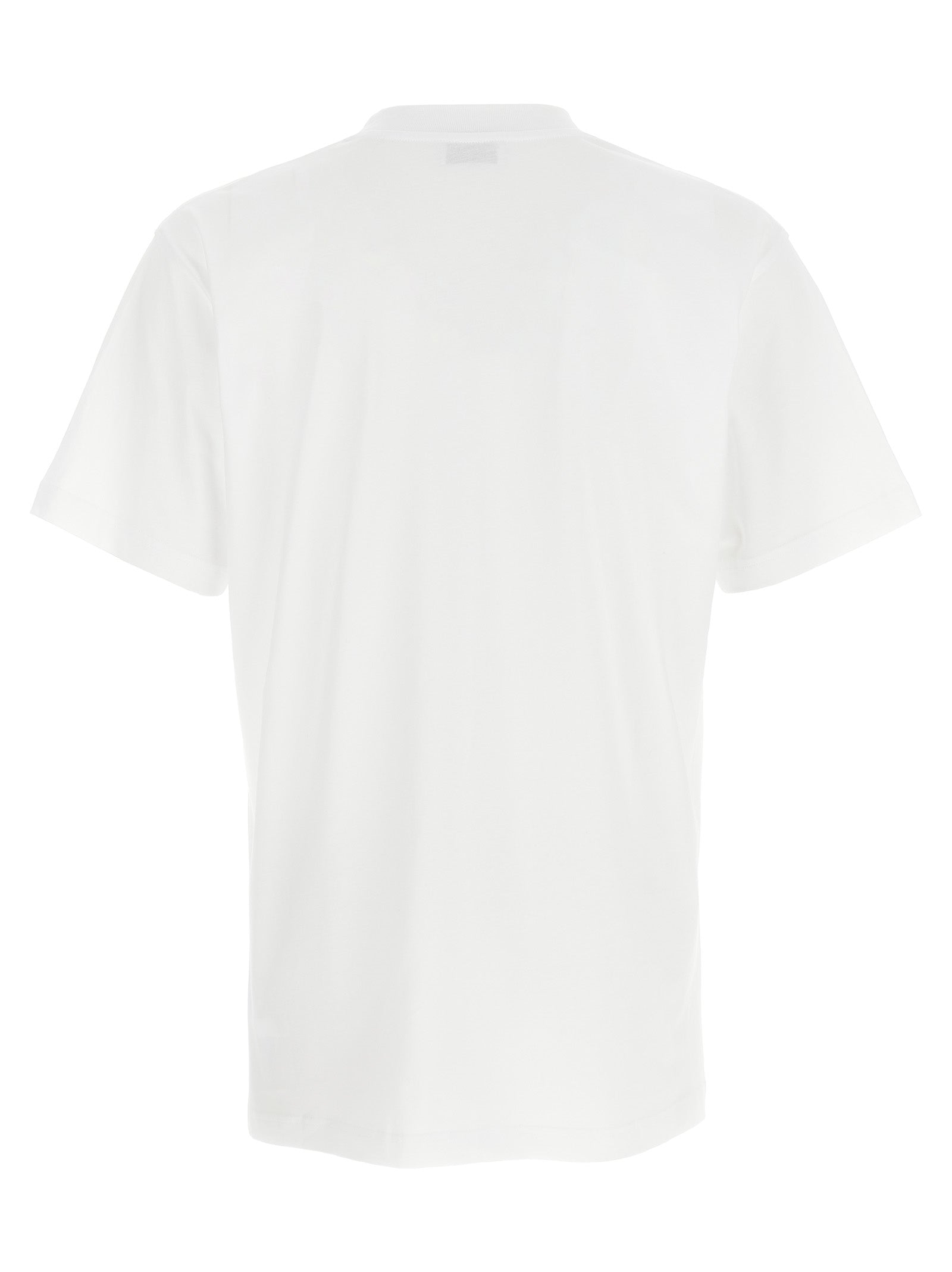 Moschino Βαμβακερό T-Shirt σε Λευκό και Μαύρο