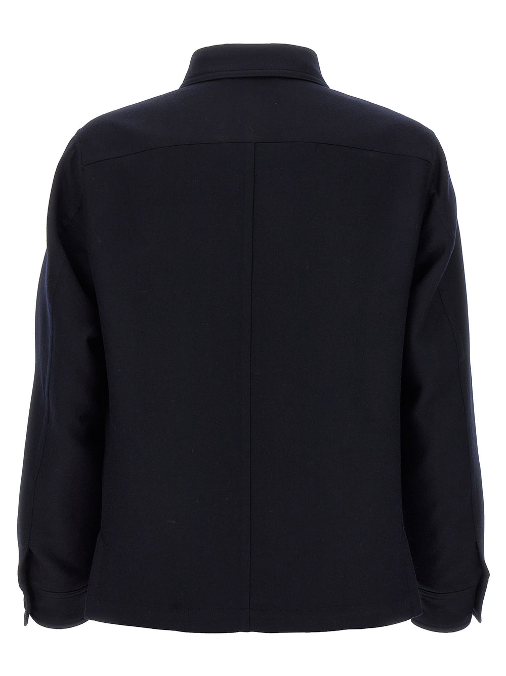 Blue Wool Blouse
