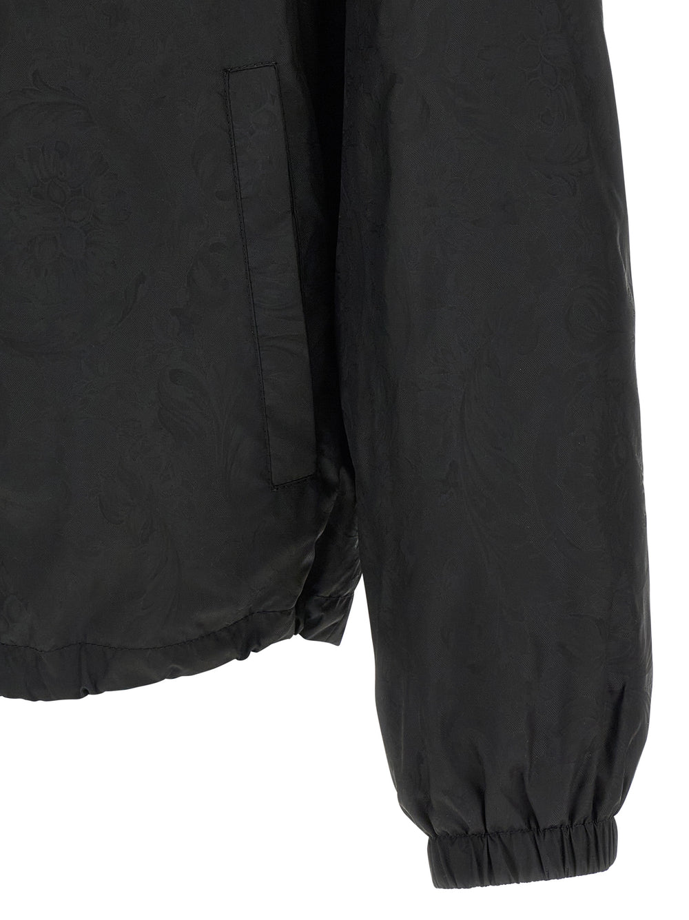 Black Nylon Shell Jacket