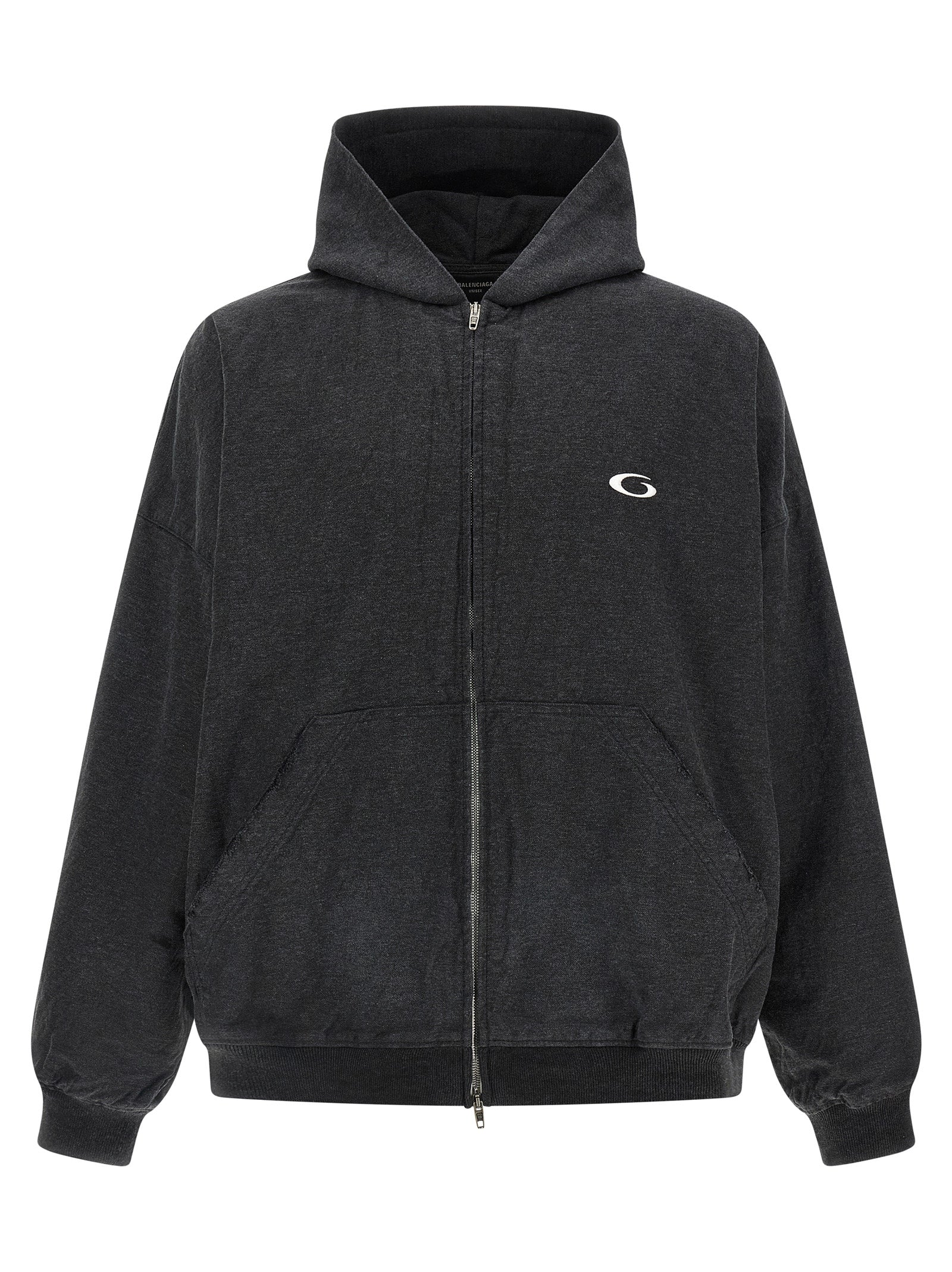 Gray Cotton Sweatshirt mens luxury fashion - Mens Edit