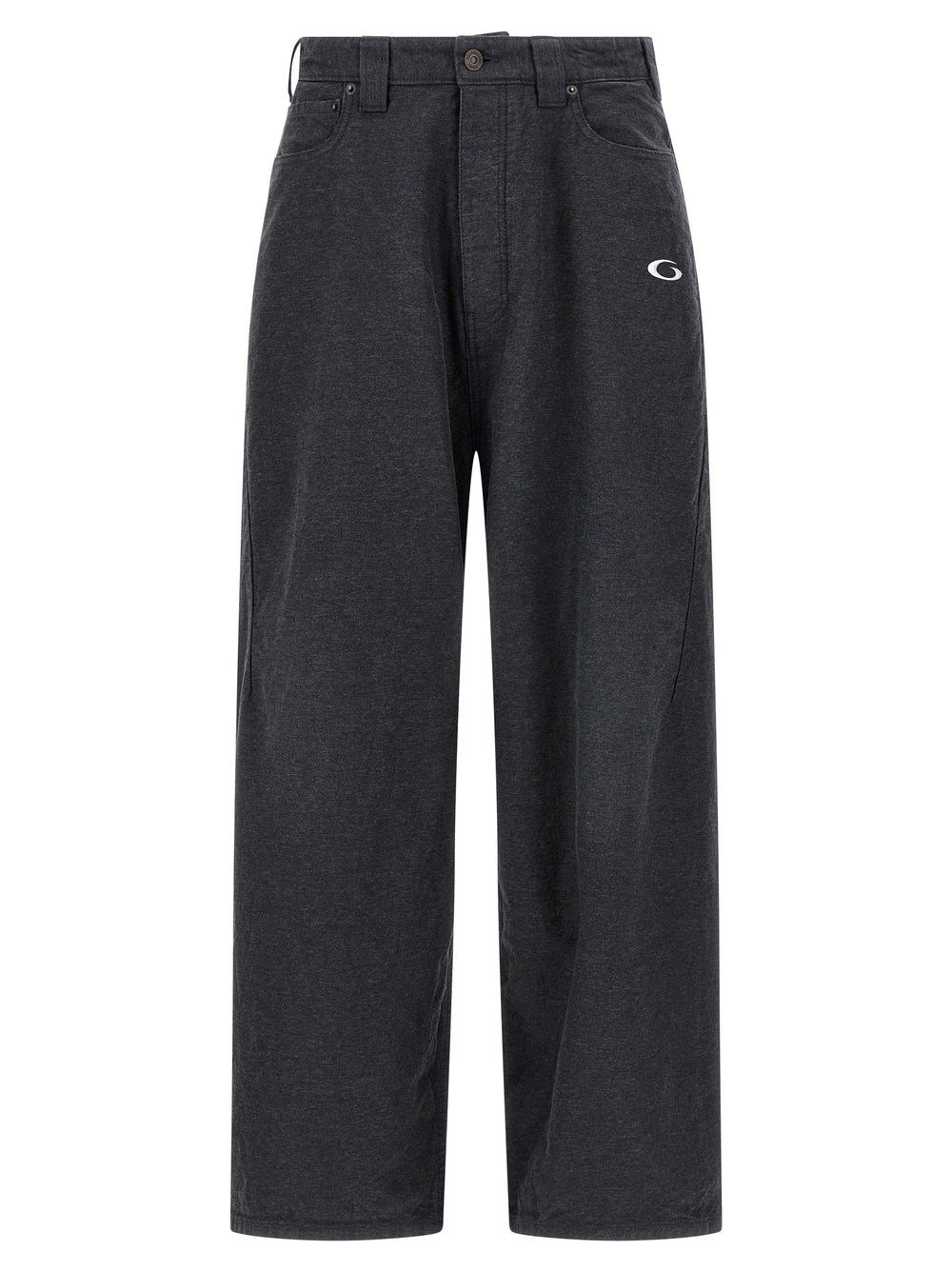 Gray Cotton Casual Pants mens luxury fashion - Mens Edit