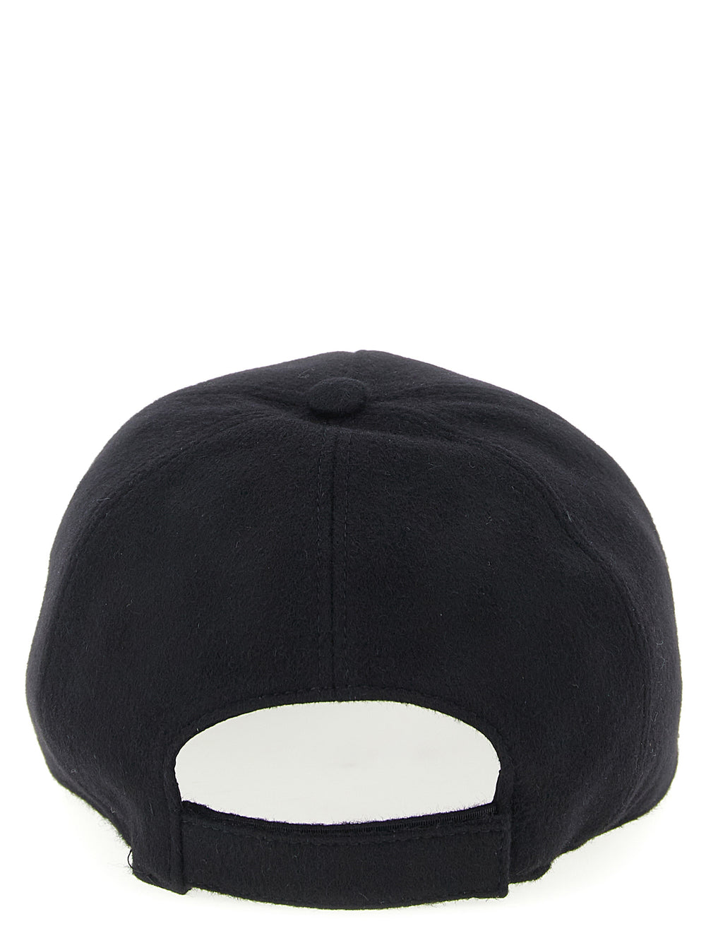 Black Wool Cap (Baseball Hat)