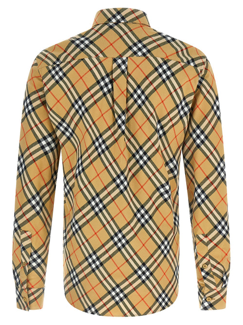 Burberry Cotton Shirt in Beige