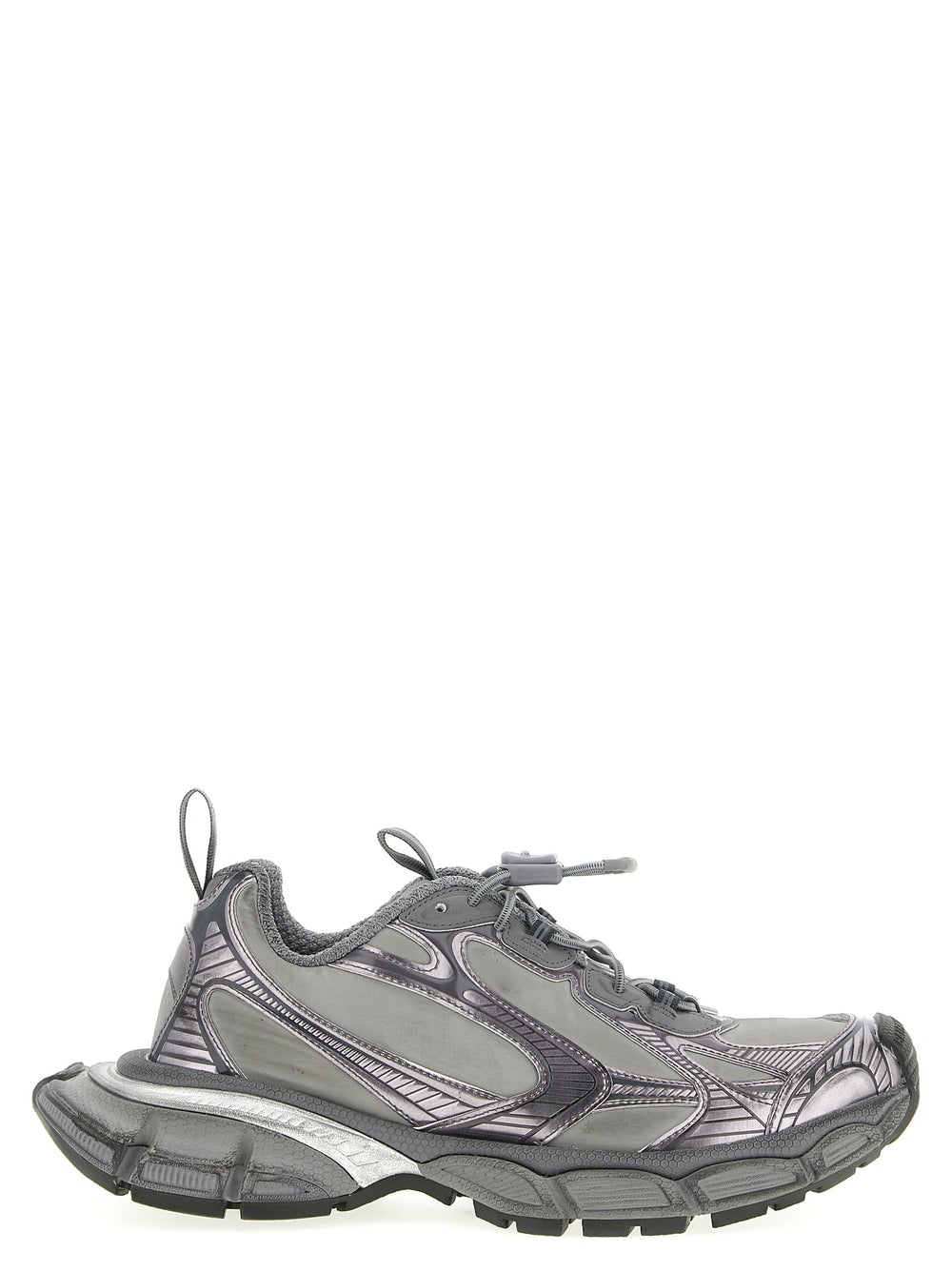 Gray Polyester Athletic Sneakers mens luxury fashion - Mens Edit